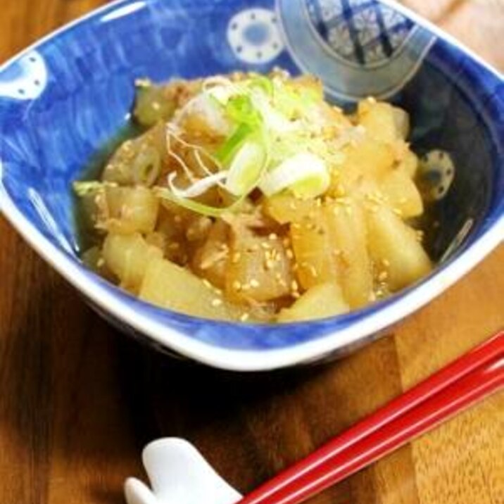 コレがあれば他のおかずはいりません♪大根のツナ缶煮